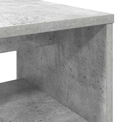 vidaXL TV Cabinet Concrete Grey 100 x 35 x 40 cm Engineered Wood