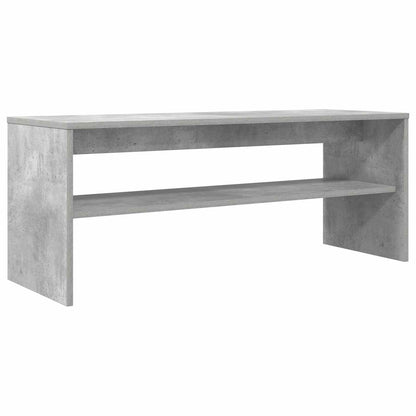 vidaXL TV Cabinet Concrete Grey 100 x 35 x 40 cm Engineered Wood