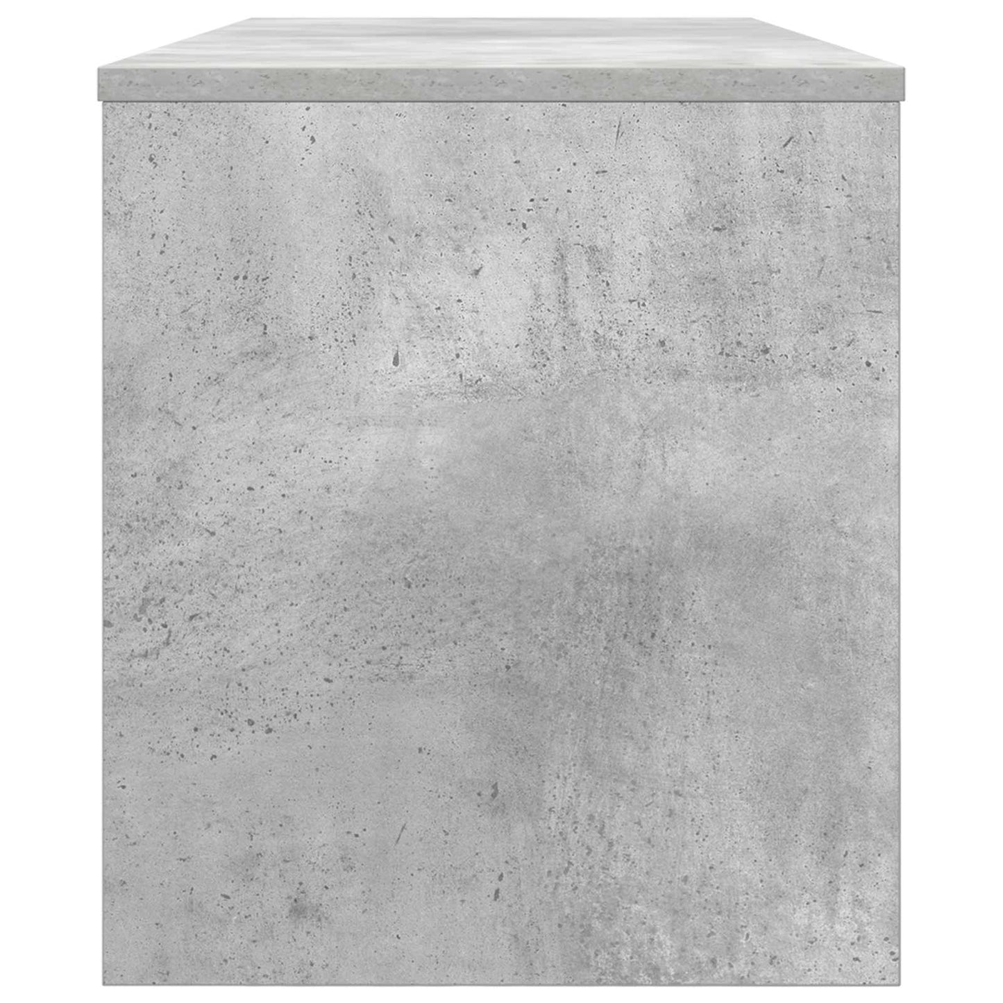 vidaXL TV Cabinet Concrete Grey 100 x 35 x 40 cm Engineered Wood