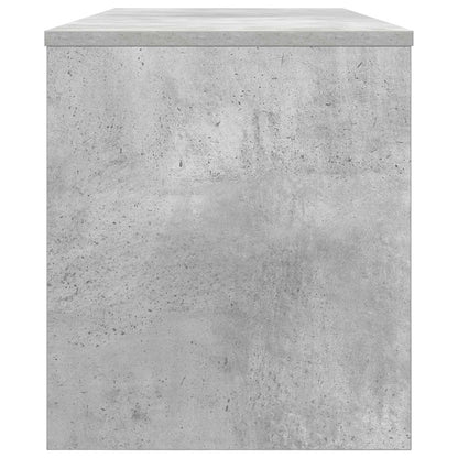 vidaXL TV Cabinet Concrete Grey 100 x 35 x 40 cm Engineered Wood