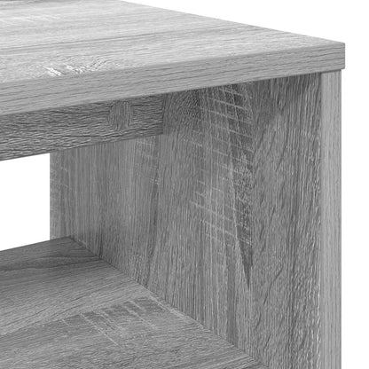 vidaXL TV Cabinet Grey Sonoma 100 x 35 x 40 cm Engineered Wood