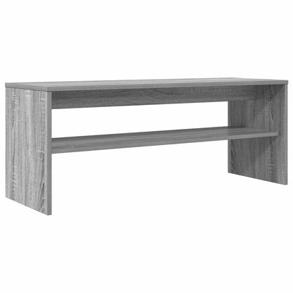 vidaXL TV Cabinet Grey Sonoma 100 x 35 x 40 cm Engineered Wood