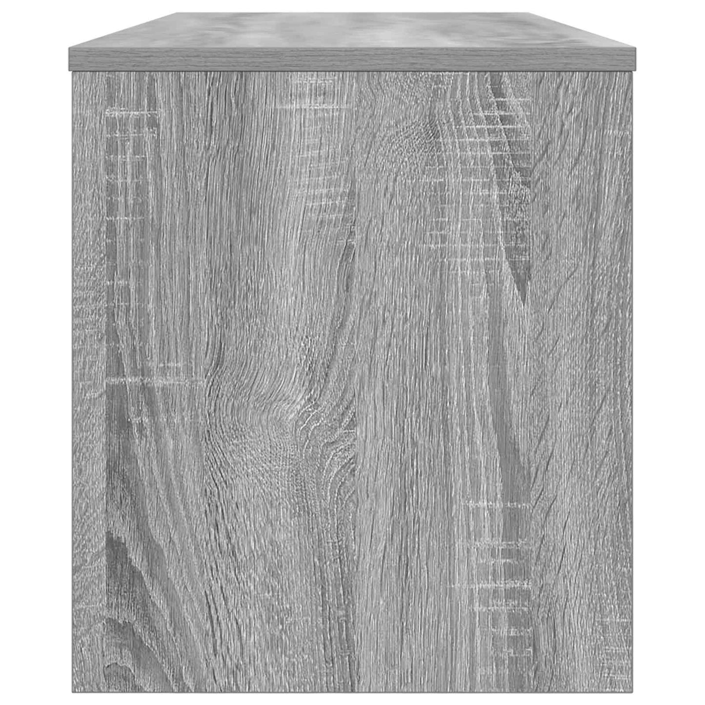 vidaXL TV Cabinet Grey Sonoma 100 x 35 x 40 cm Engineered Wood