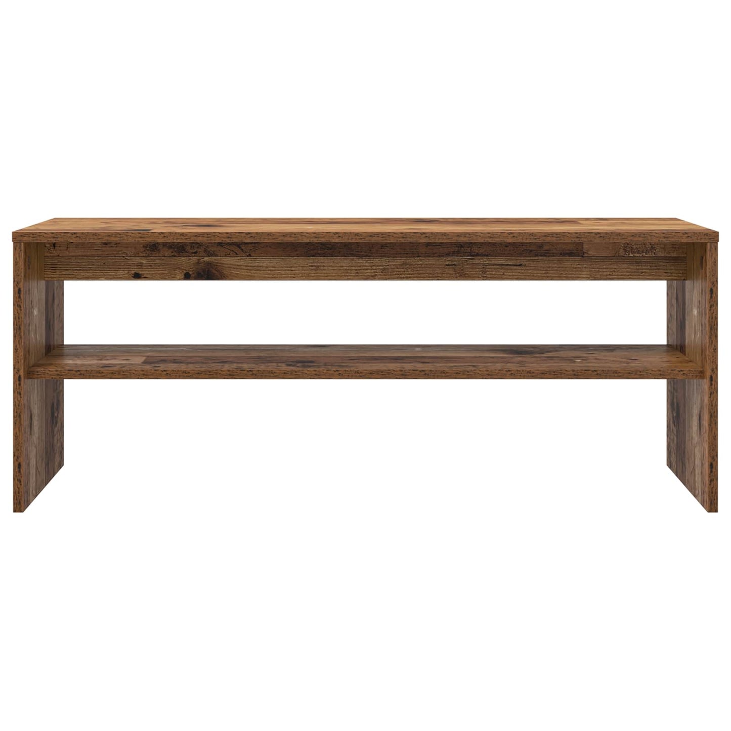 vidaXL TV Cabinet Old Wood 100 x 35 x 40 cm Engineered Wood