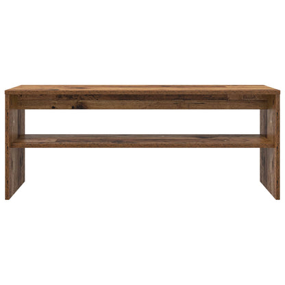 vidaXL TV Cabinet Old Wood 100 x 35 x 40 cm Engineered Wood