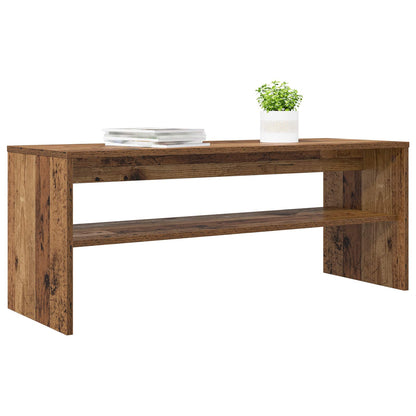 vidaXL TV Cabinet Old Wood 100 x 35 x 40 cm Engineered Wood