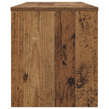 vidaXL TV Cabinet Old Wood 100 x 35 x 40 cm Engineered Wood