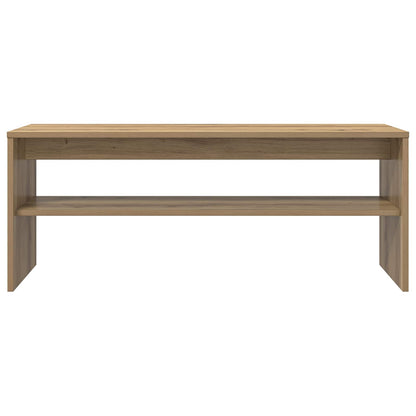 vidaXL TV Cabinet 100 x 35 x 40 cm Artisan Oak Engineered Wood