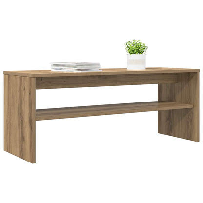 vidaXL TV Cabinet 100 x 35 x 40 cm Artisan Oak Engineered Wood
