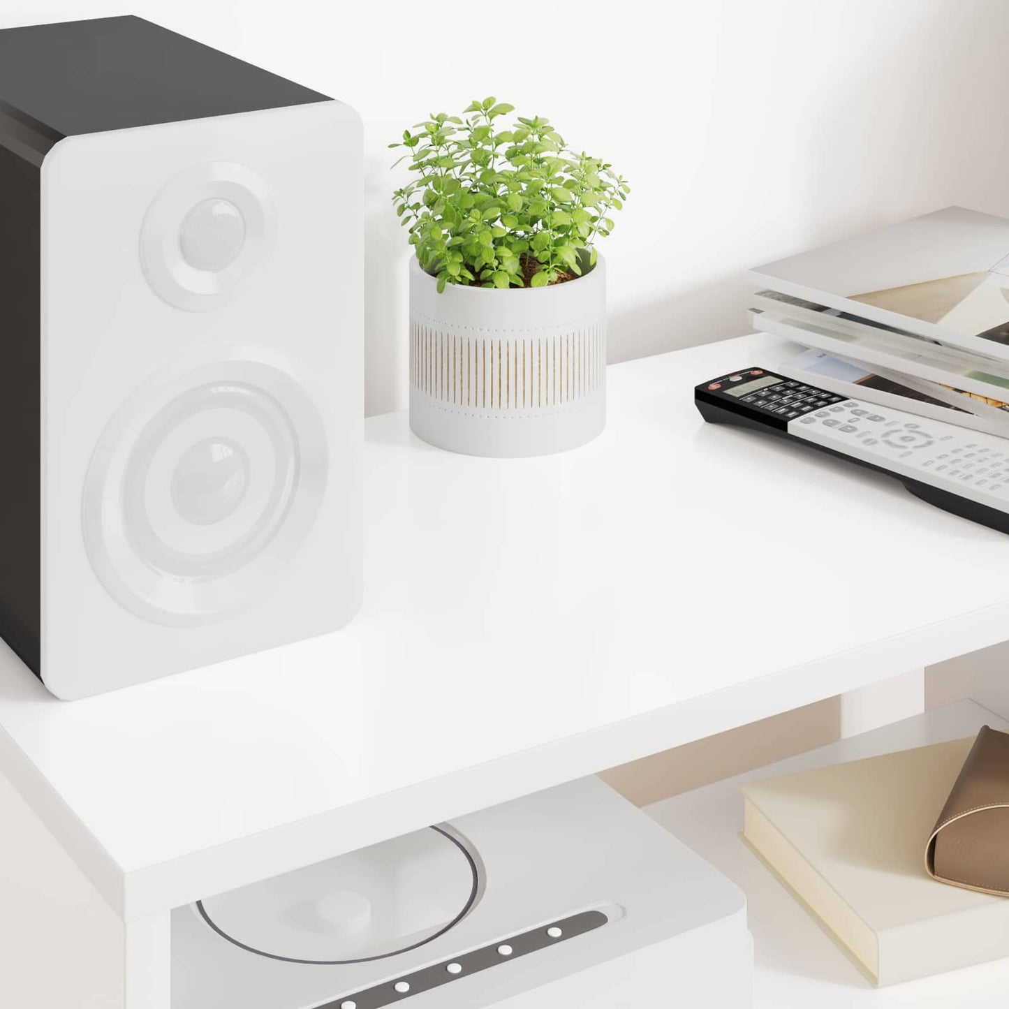 vidaXL TV Cabinet White 60 x 30 x 40 cm Engineered Wood