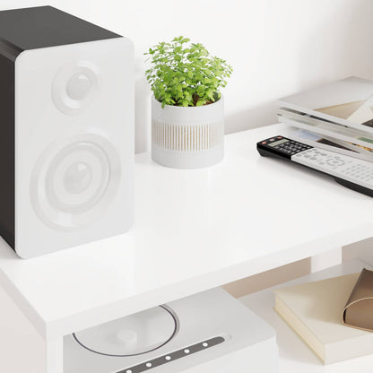 vidaXL TV Cabinet White 60 x 30 x 40 cm Engineered Wood