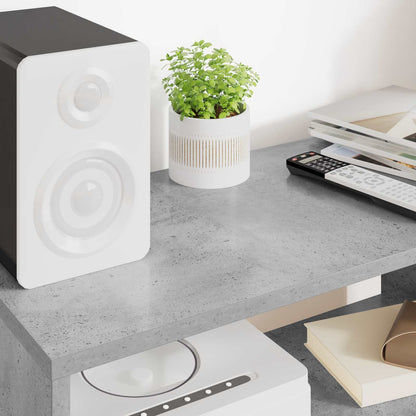 vidaXL TV Cabinet Concrete Grey 60 x 30 x 40 cm Engineered Wood