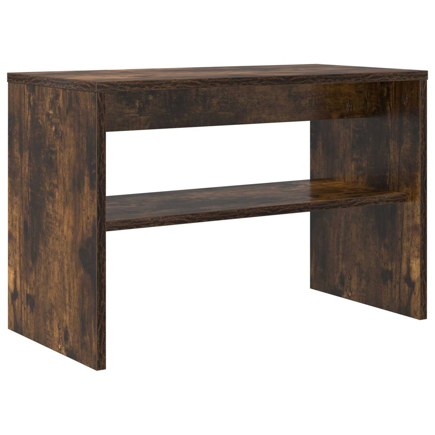 vidaXL TV Cabinet Smoked Oak 60 x 30 x 40 cm Engineered Wood