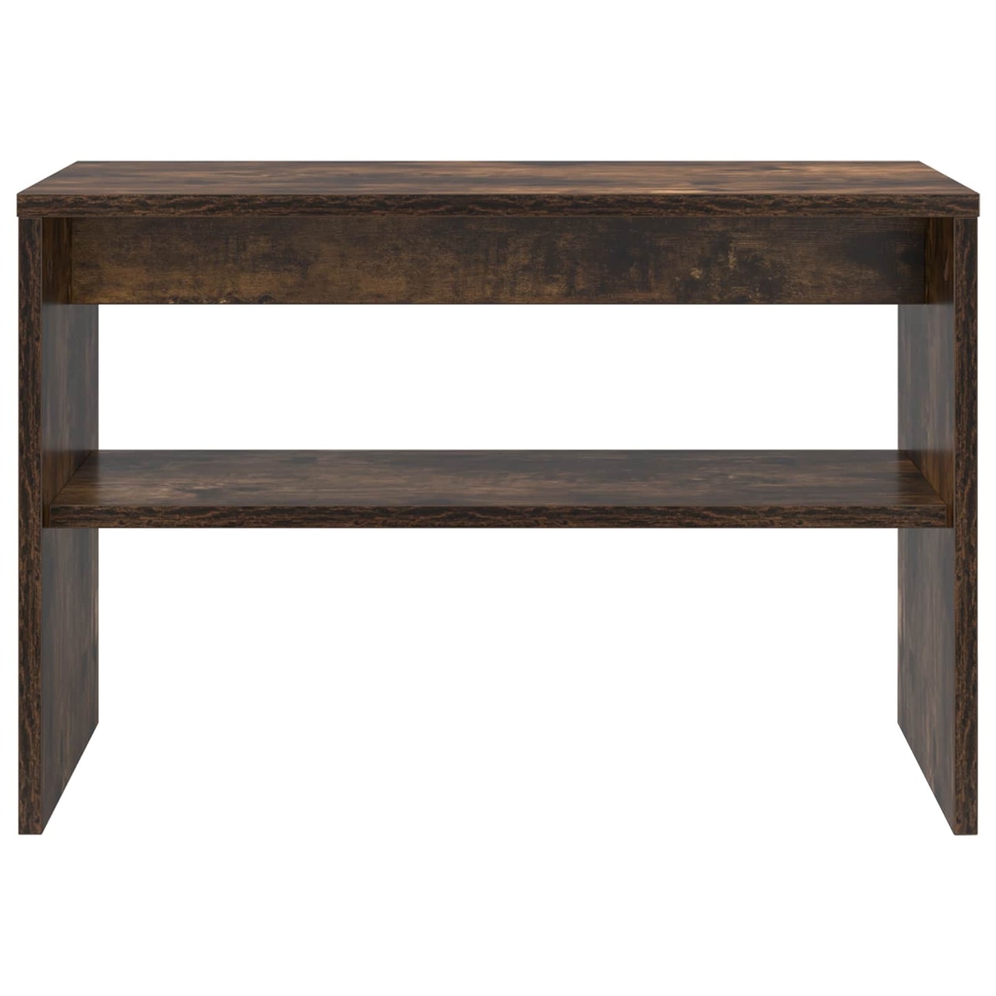 vidaXL TV Cabinet Smoked Oak 60 x 30 x 40 cm Engineered Wood