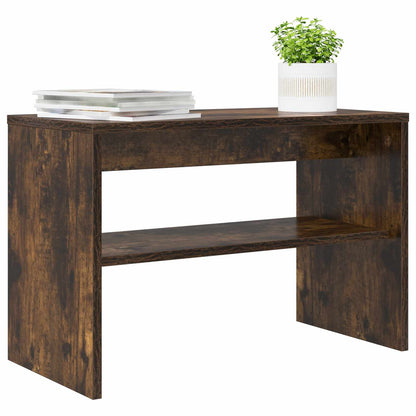 vidaXL TV Cabinet Smoked Oak 60 x 30 x 40 cm Engineered Wood