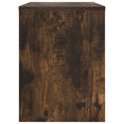 vidaXL TV Cabinet Smoked Oak 60 x 30 x 40 cm Engineered Wood