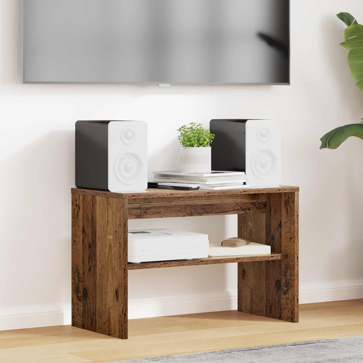 vidaXL TV Cabinet 60 x 30 x 40 cm Old Wood Engineered Wood