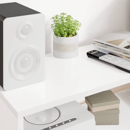 vidaXL TV Cabinet White 80 x 30 x 40 cm Engineered Wood