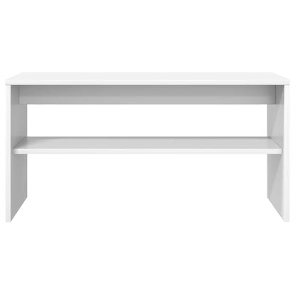 vidaXL TV Cabinet White 80 x 30 x 40 cm Engineered Wood