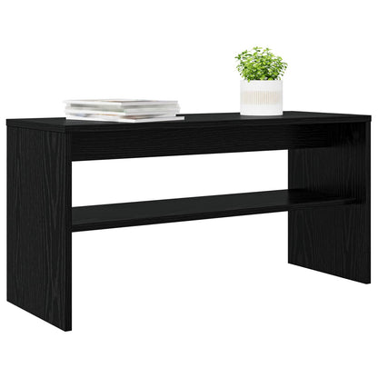 vidaXL TV Cabinet Black Oak 80 x 30 x 40 cm Engineered Wood