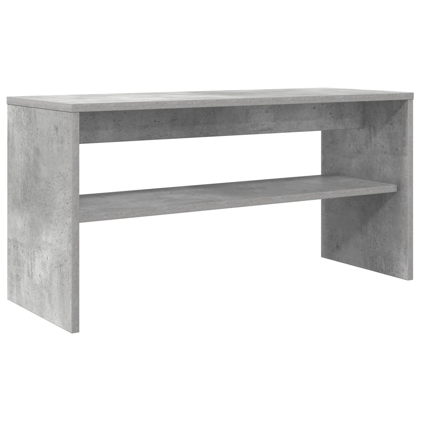 vidaXL TV Cabinet Concrete Grey 80 x 30 x 40 cm Engineered Wood