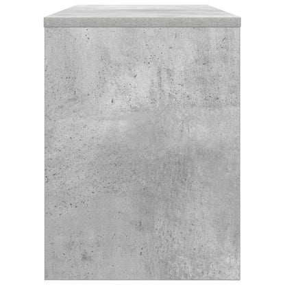 vidaXL TV Cabinet Concrete Grey 80 x 30 x 40 cm Engineered Wood
