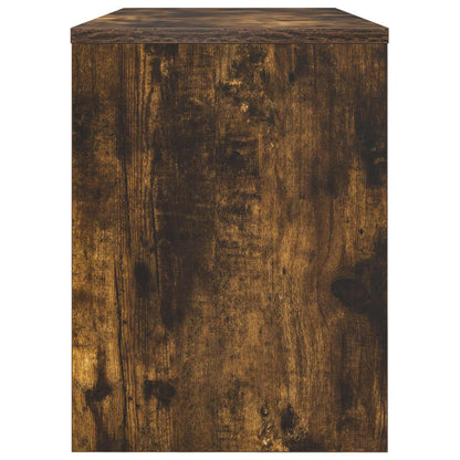 vidaXL TV Cabinet Smoked Oak 80 x 30 x 40 cm Engineered Wood
