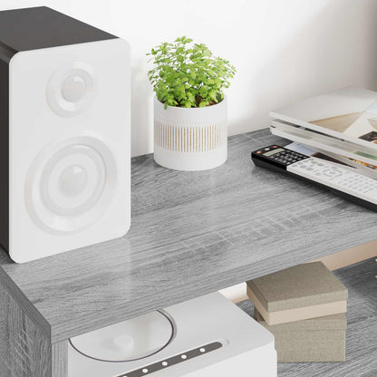 vidaXL TV Cabinet Grey Sonoma 80 x 30 x 40 cm Engineered Wood