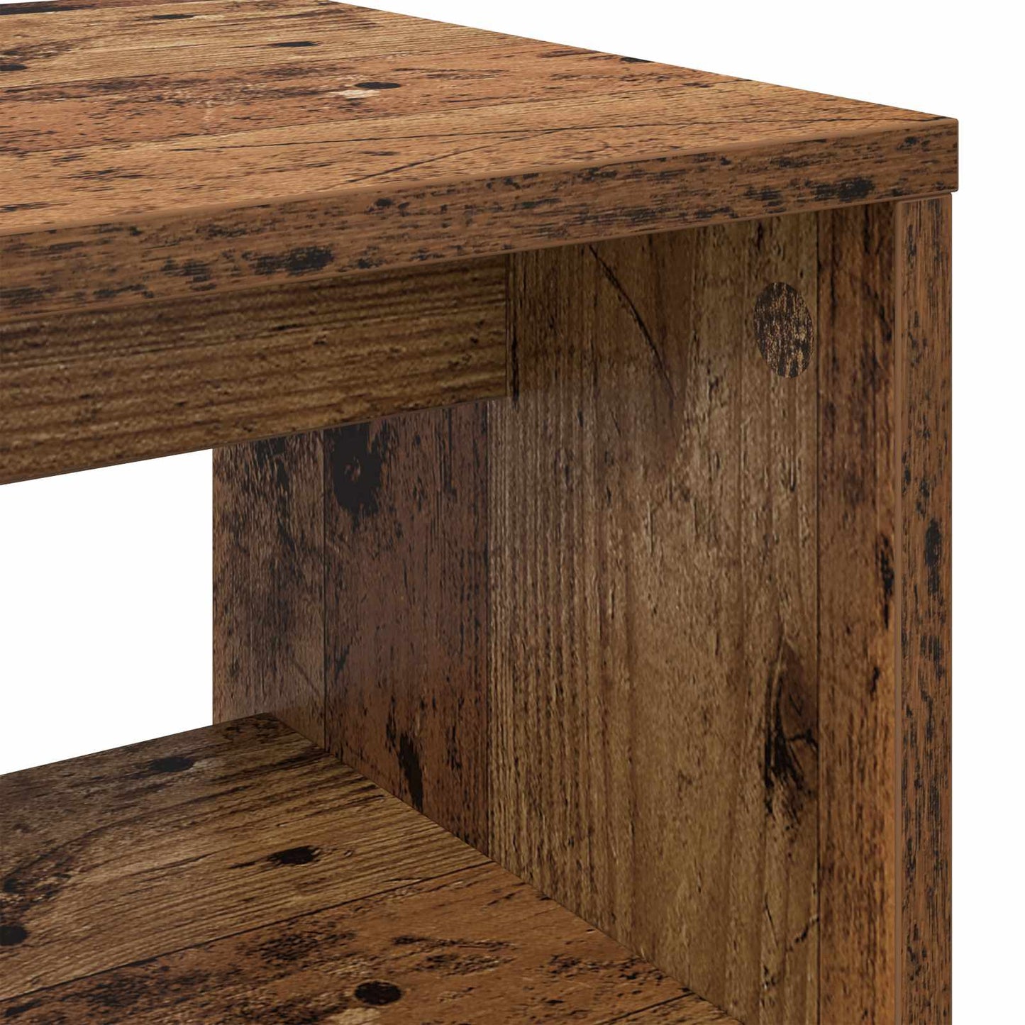 vidaXL TV Cabinet Old Wood 80 x 30 x 40 cm Engineered Wood