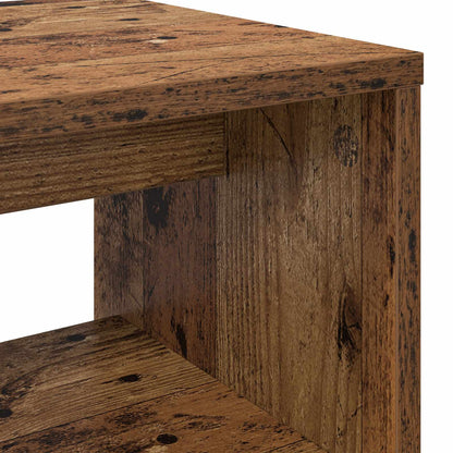vidaXL TV Cabinet Old Wood 80 x 30 x 40 cm Engineered Wood