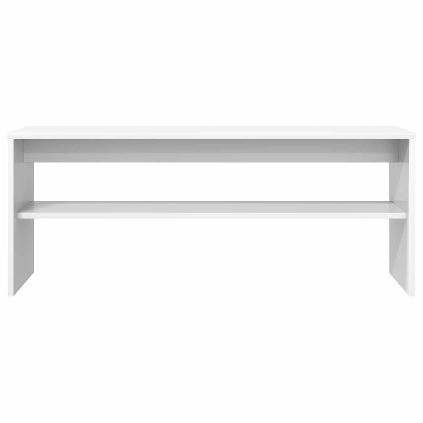 vidaXL TV Cabinet White 100 x 30 x 40 cm Engineered Wood