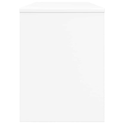 vidaXL TV Cabinet White 100 x 30 x 40 cm Engineered Wood