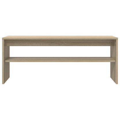 vidaXL TV Cabinet Sonoma Oak 100 x 30 x 40 cm Engineered Wood