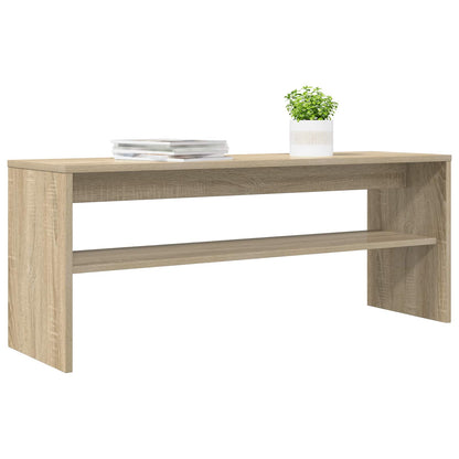 vidaXL TV Cabinet Sonoma Oak 100 x 30 x 40 cm Engineered Wood