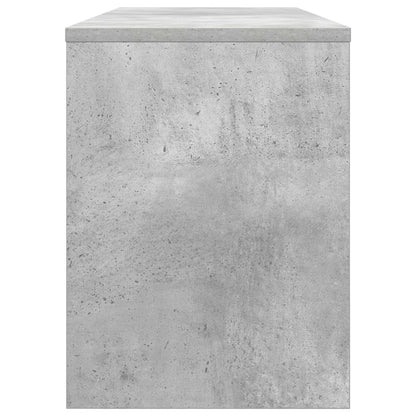 vidaXL TV Cabinet Concrete Grey 100 x 30 x 40 cm Engineered Wood