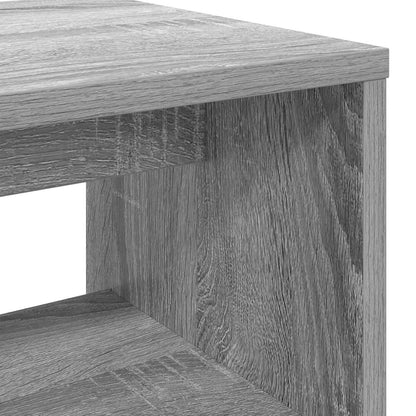 vidaXL TV Cabinet Grey Sonoma 100 x 30 x 40 cm Engineered Wood