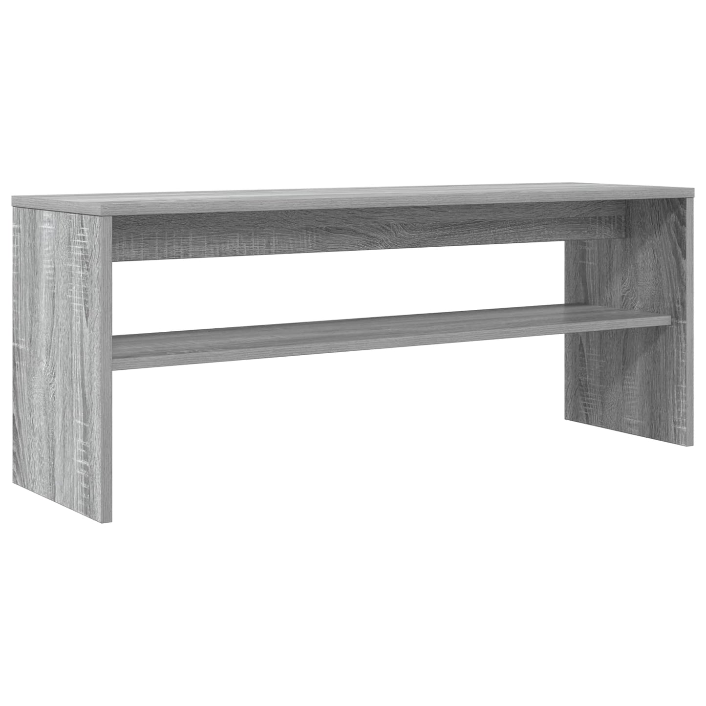 vidaXL TV Cabinet Grey Sonoma 100 x 30 x 40 cm Engineered Wood