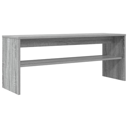 vidaXL TV Cabinet Grey Sonoma 100 x 30 x 40 cm Engineered Wood