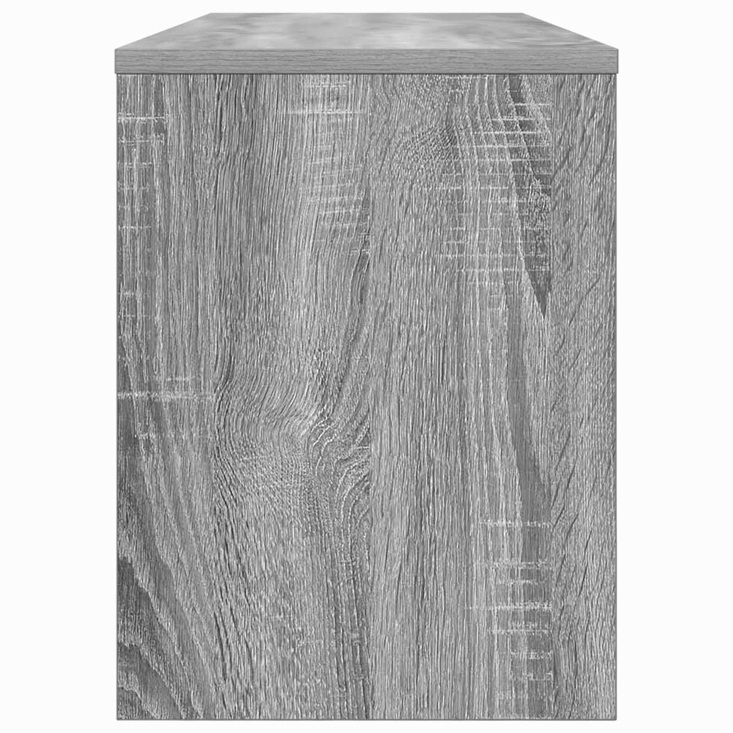vidaXL TV Cabinet Grey Sonoma 100 x 30 x 40 cm Engineered Wood