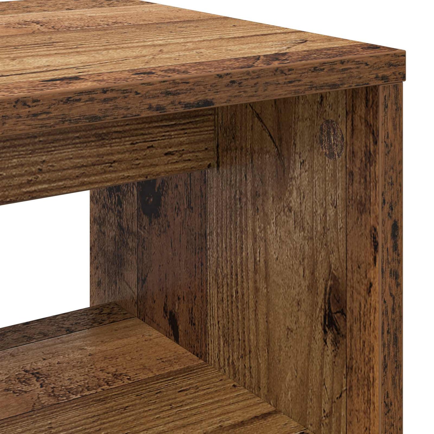 vidaXL TV Cabinet Old Wood 100 x 30 x 40 cm Engineered Wood