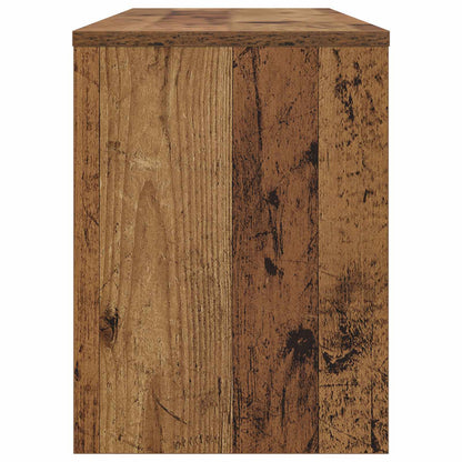 vidaXL TV Cabinet Old Wood 100 x 30 x 40 cm Engineered Wood