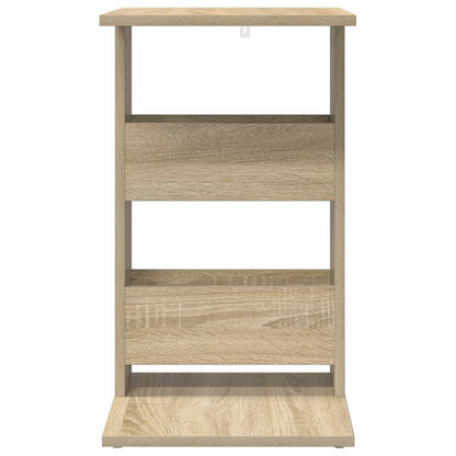 vidaXL Side Table Sonoma Oak 40 x 35 x 60.5 cm Engineered Wood