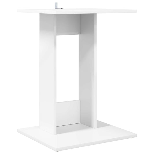 vidaXL Side Table White 45 x 40 x 62.5 cm Engineered Wood