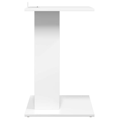 vidaXL Side Table White 45 x 40 x 62.5 cm Engineered Wood