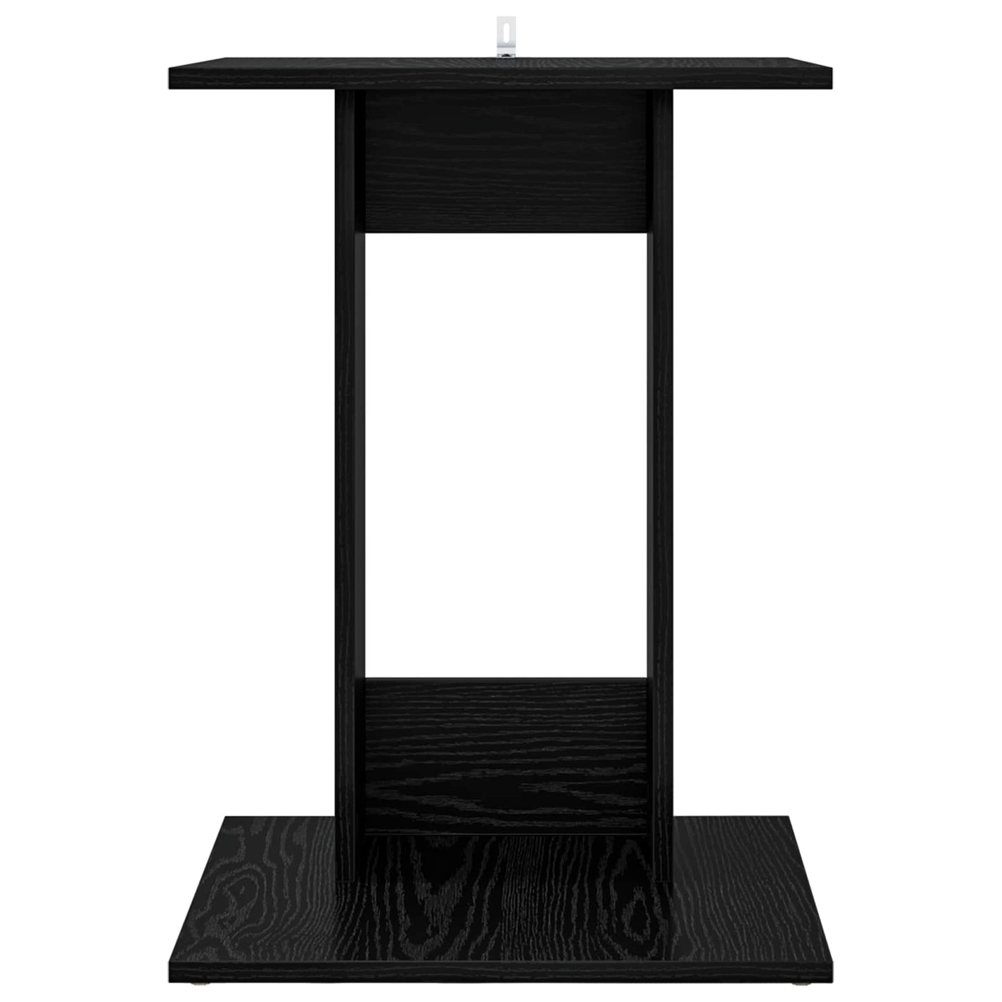 vidaXL Side Table Black Oak 45 x 40 x 62.5 cm Engineered Wood