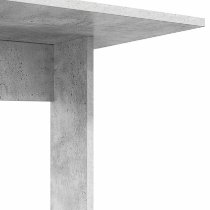 vidaXL Side Table Concrete Grey 45 x 40 x 62.5 cm Engineered Wood