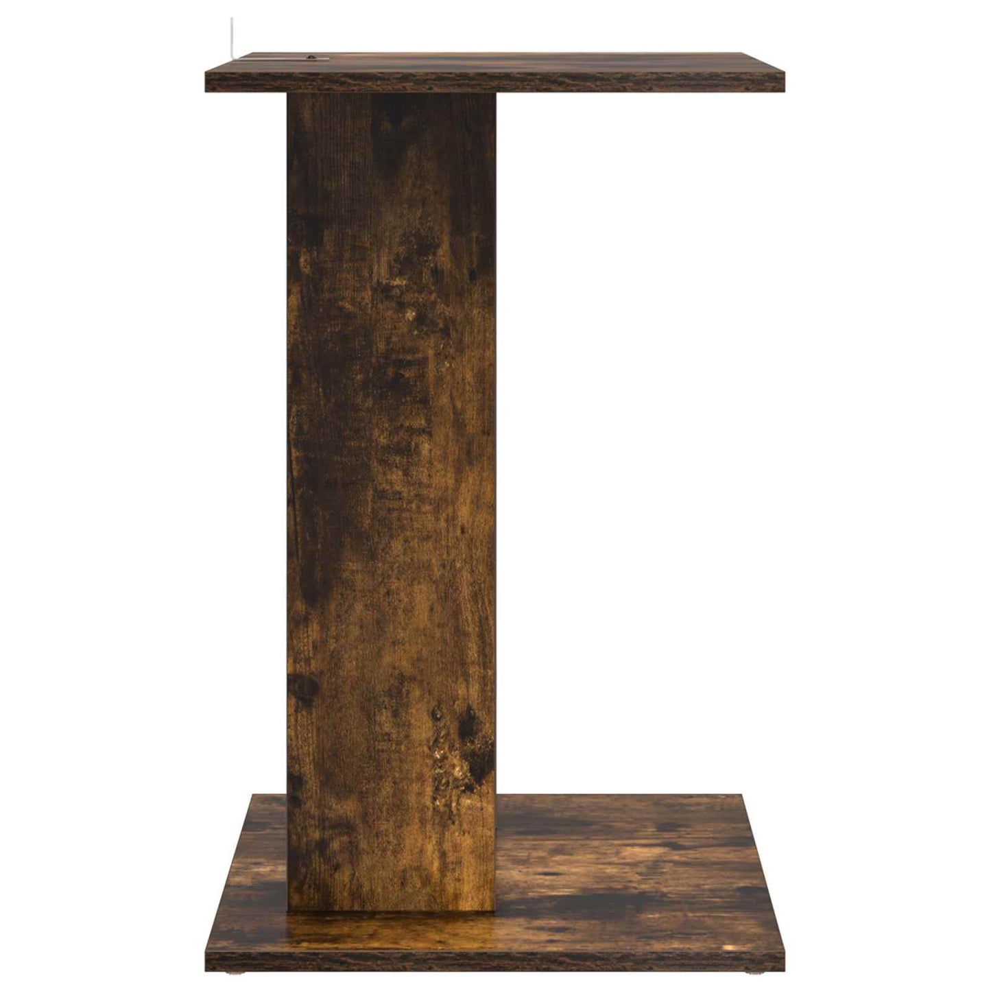 vidaXL Side Table Smoked Oak 45 x 40 x 62.5 cm Engineered Wood