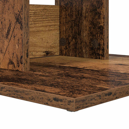 vidaXL Side Table Old Wood 45 x 40 x 62.5 cm Engineered Wood