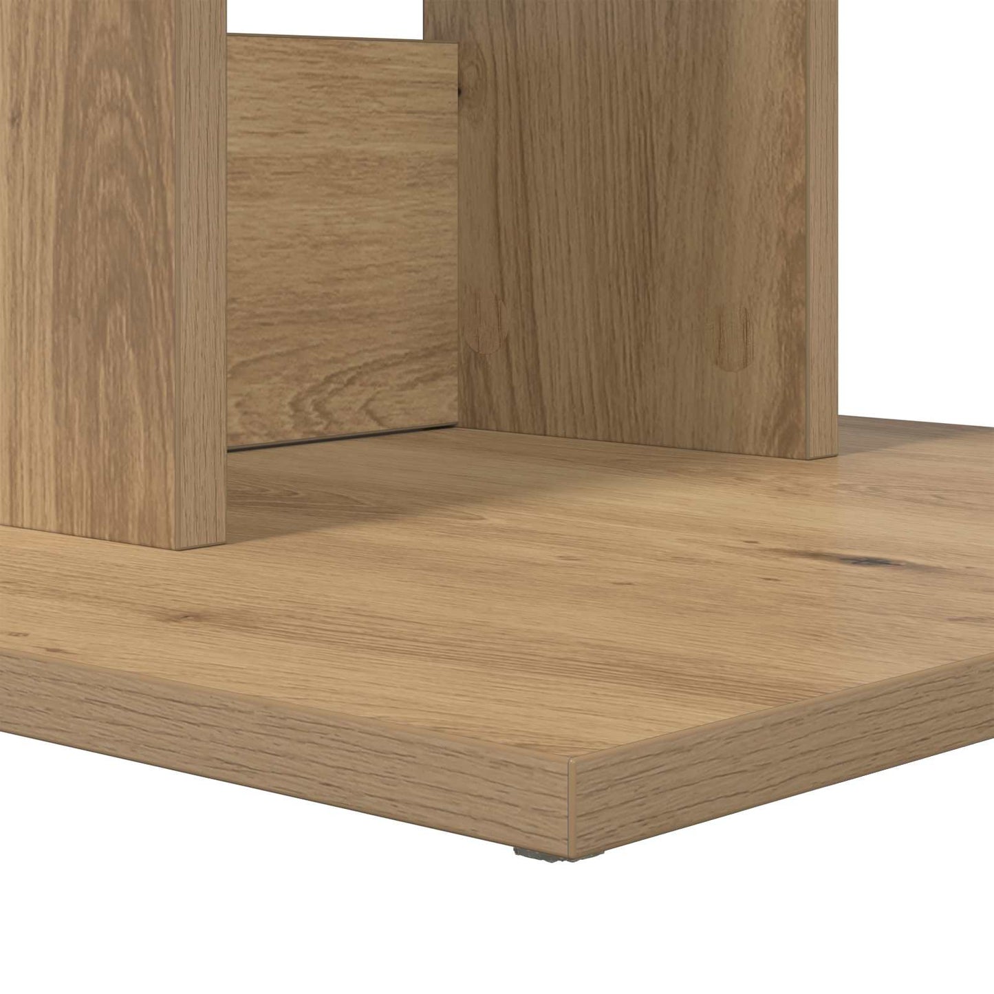 vidaXL Side Table Artisan Oak 45 x 40 x 62.5 cm Engineered Wood