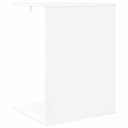 vidaXL Side Table White 45 x 40 x 62.5 cm Engineered Wood